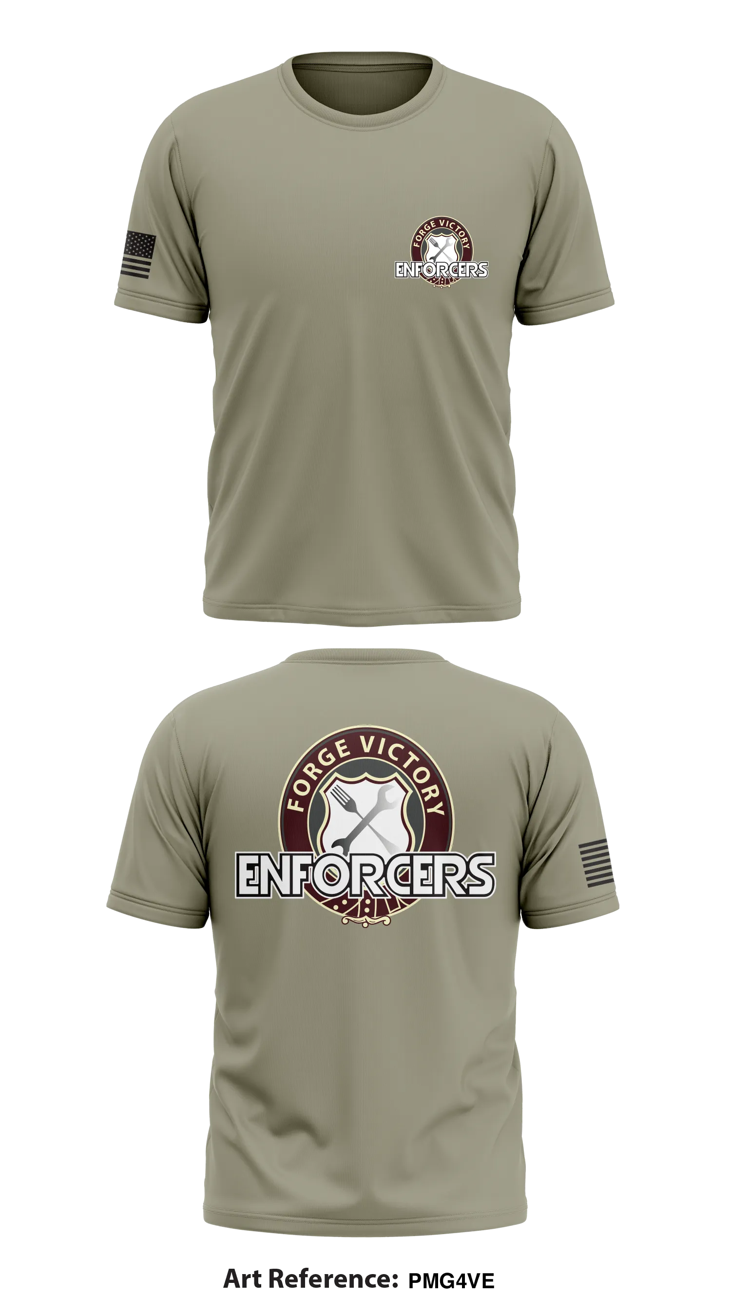 Enforcers Store 1 Core Men's SS Performance Tee - PmG4VE