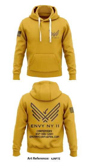 ENVY NY II Store 1  Core Men's Hooded Performance Sweatshirt - 4JnF7z