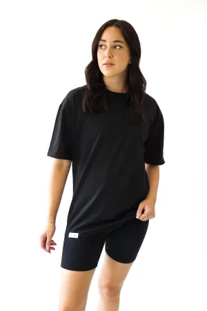 Essential Oversized Tee - Black