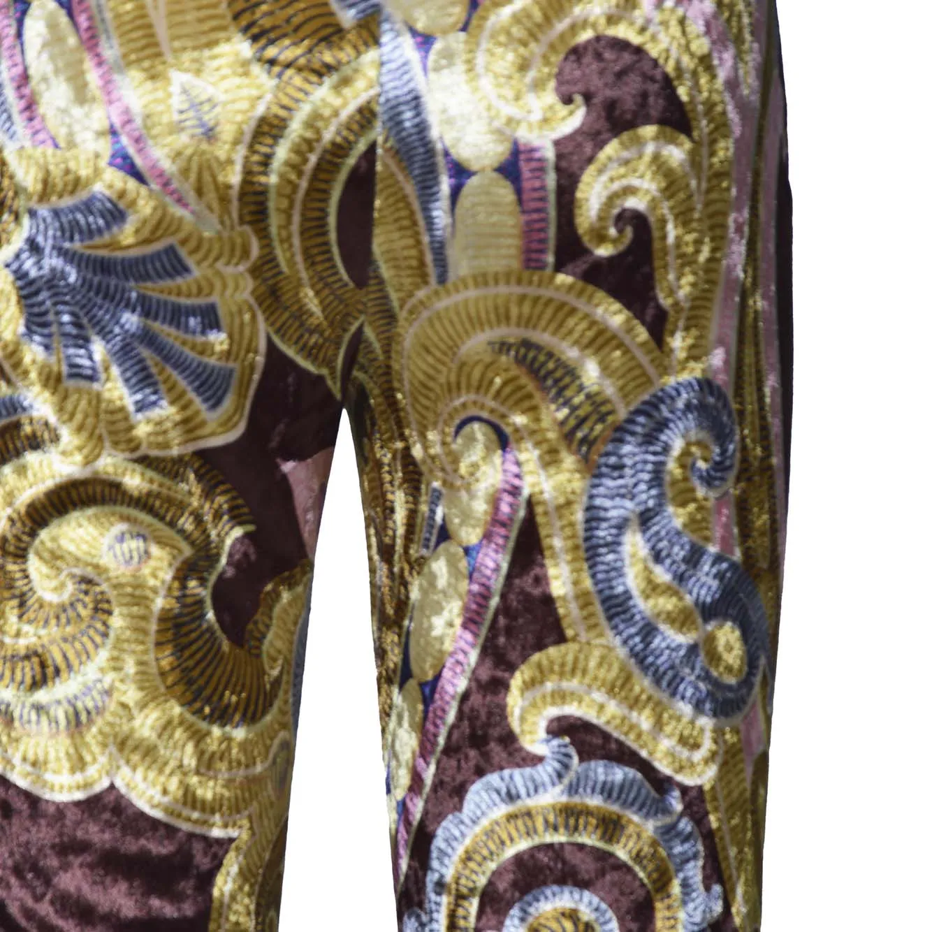 ETRO Abstract Print High-Waisted Flared Leg Trousers