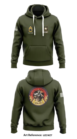Everett Nomads Store 1  Core Men's Hooded Performance Sweatshirt - UzCWZT (SFC)