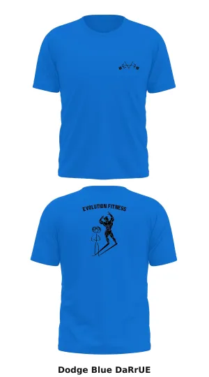 Evolution Fitness Store 1 Core Men's SS Performance Tee - DaRrUE