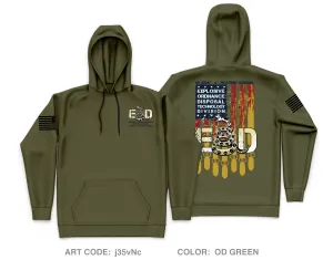Explosive Ordnance Disposal Technology Division (EOD) Core Men's Hooded Performance Sweatshirt - j35vNc