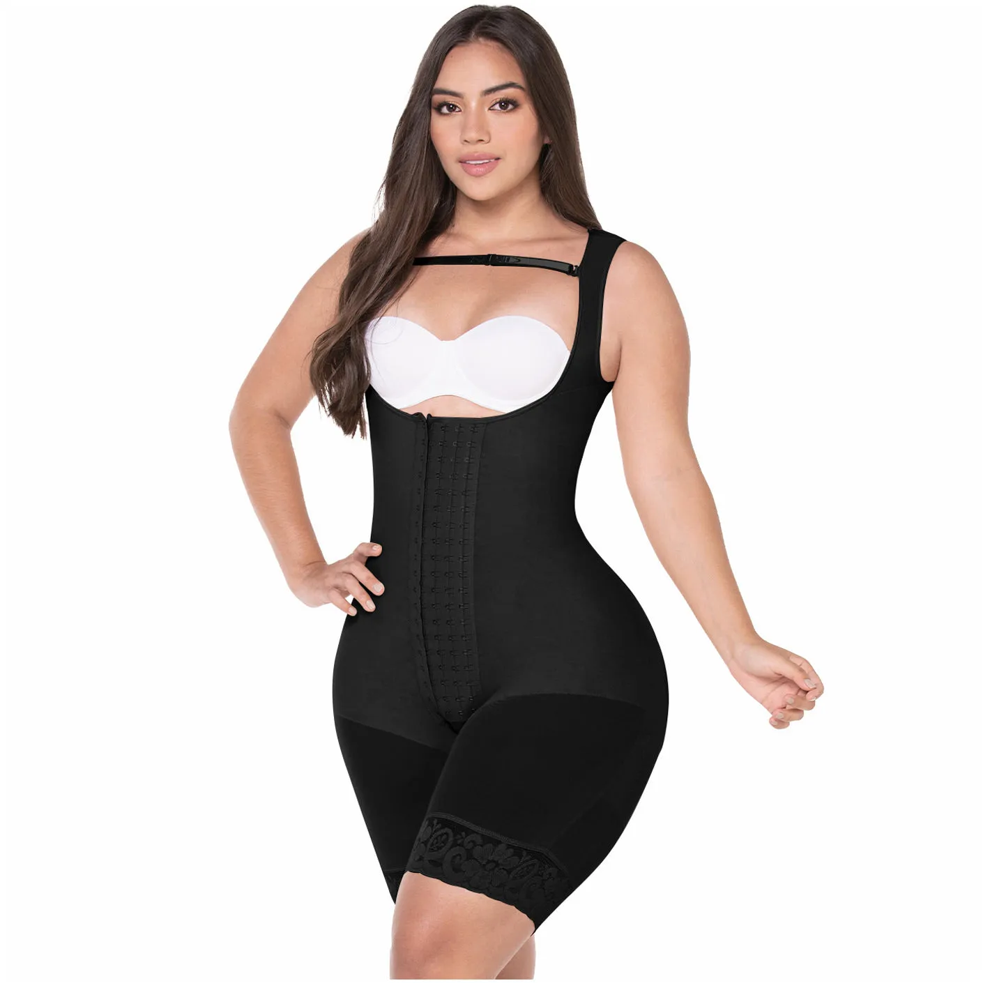 Fajas Colombianas Open Bust Bodysuit