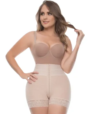 Fajas Uplady Butt Lifter Tummy Control High Waisted Mid Thigh Shaper Shorts