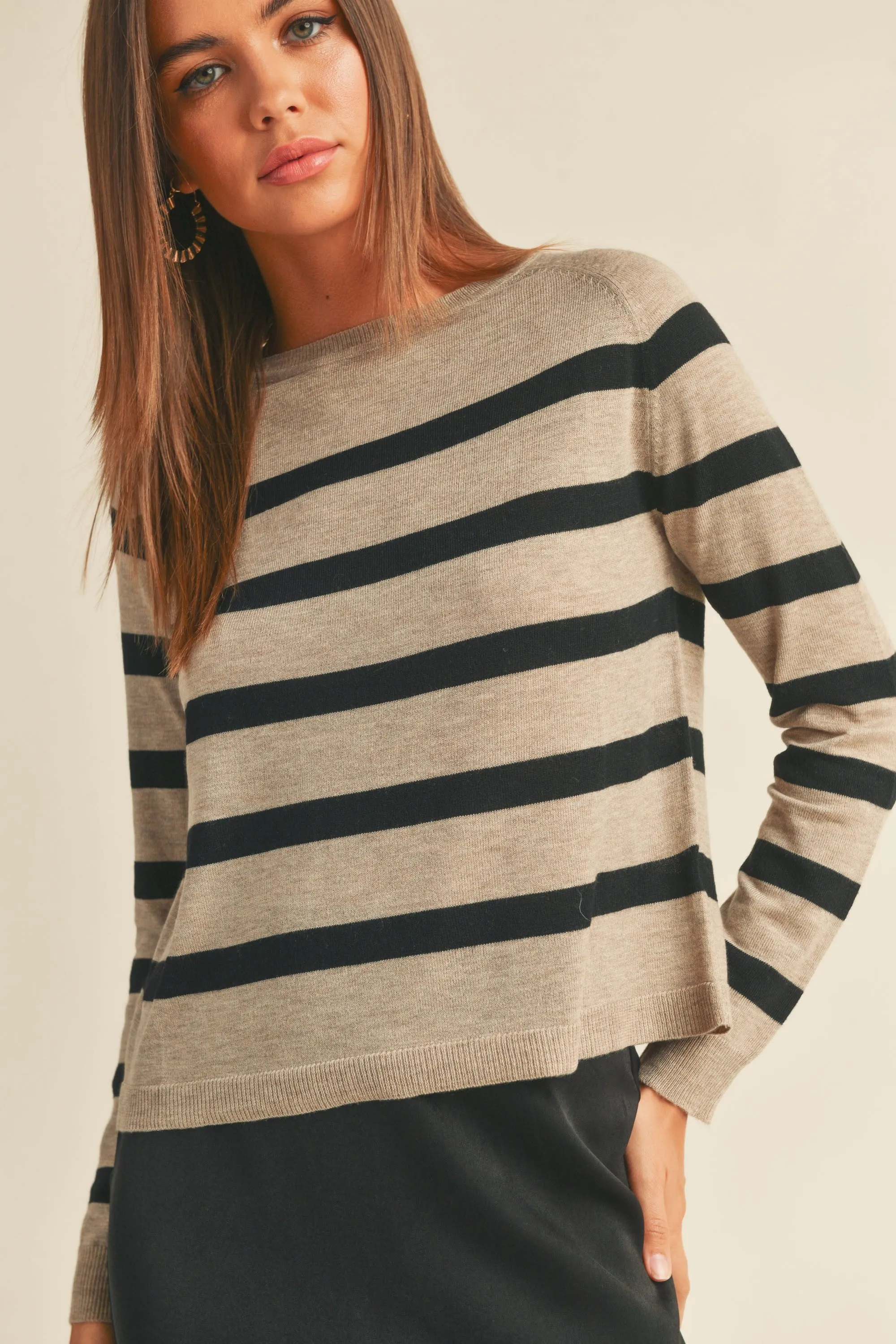 Fall Nights Sweater in Oatmeal