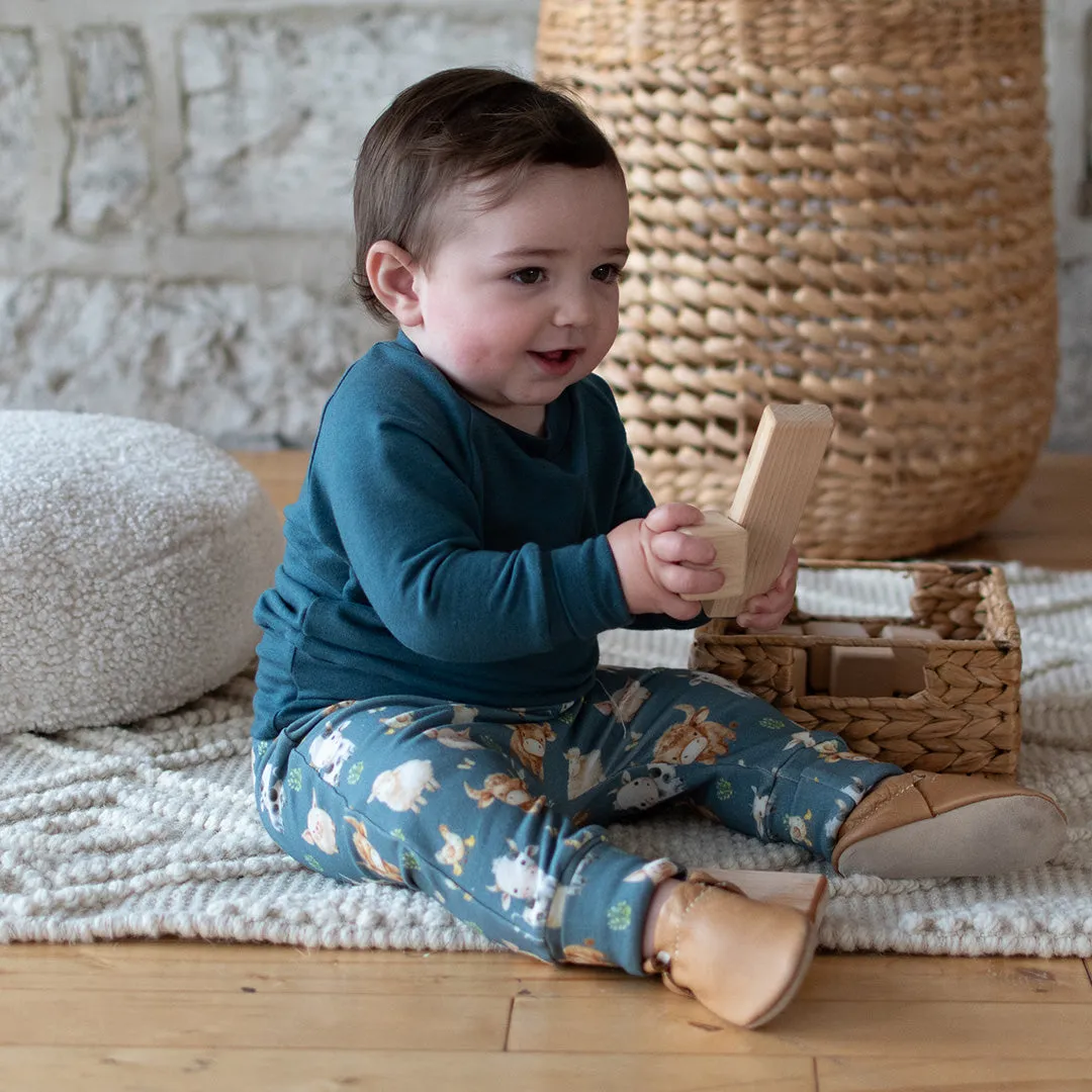 Farm Babies Grow-With-Me Harem Pants