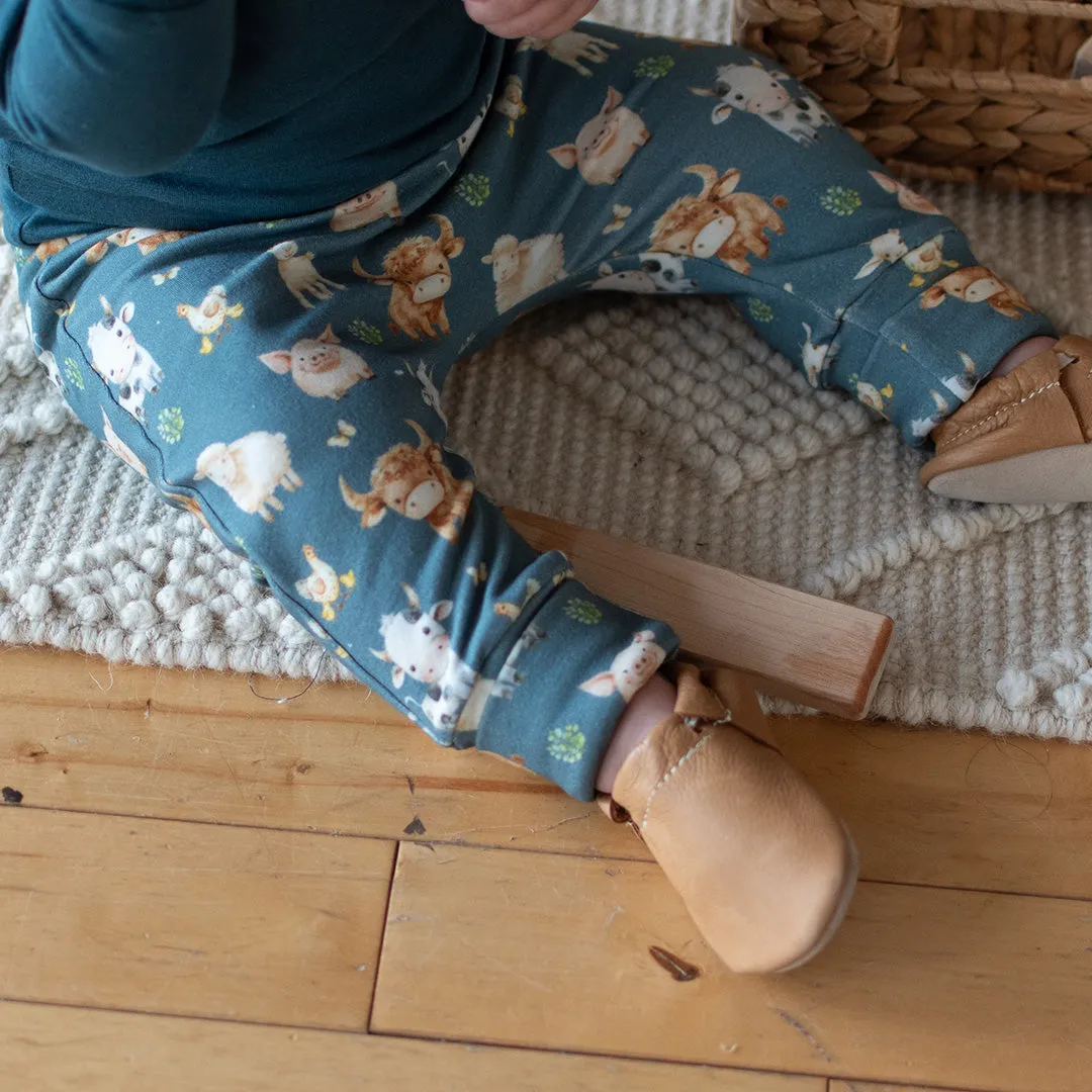 Farm Babies Grow-With-Me Harem Pants