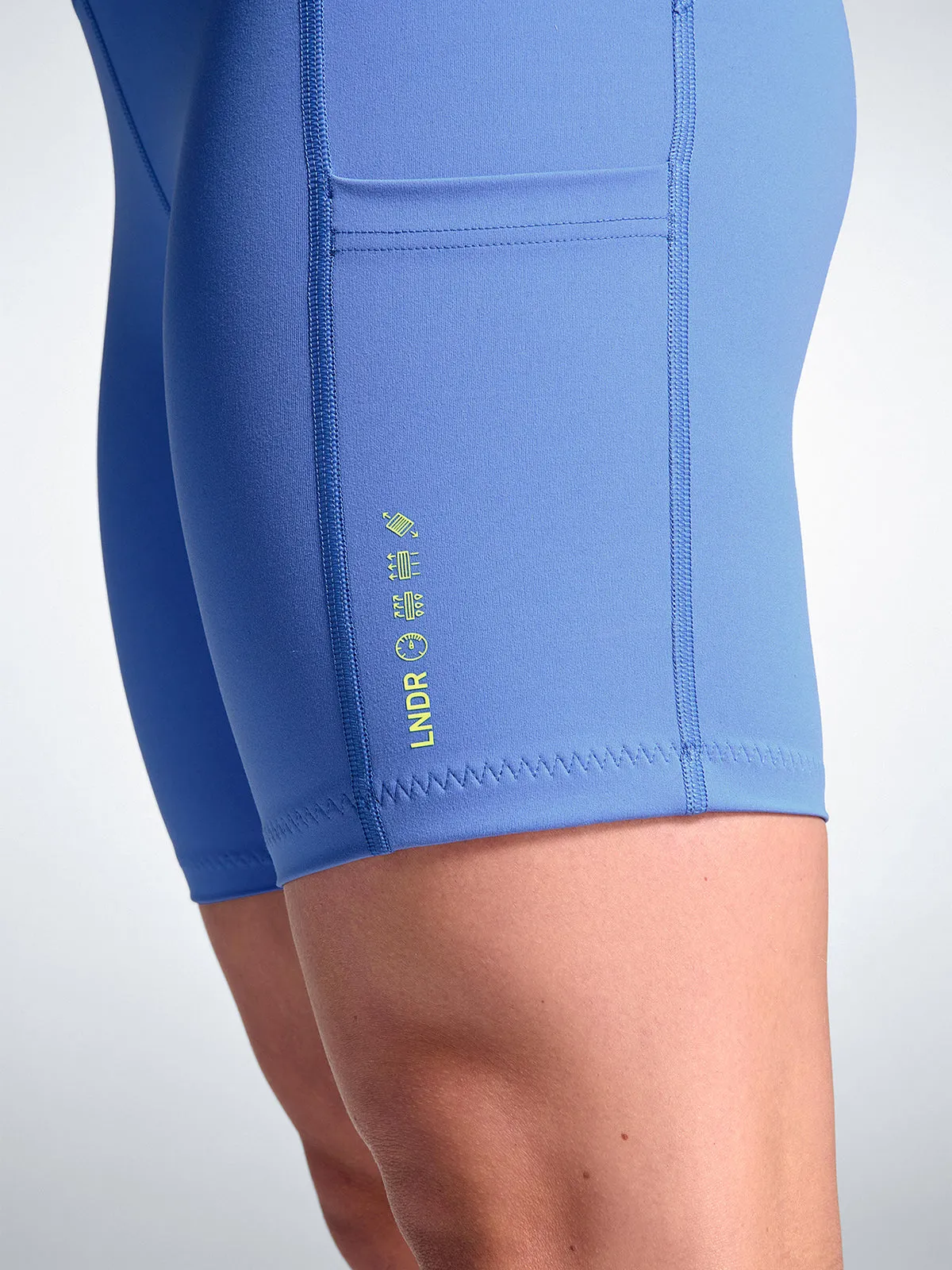 FATAL ATTRACTION 8" Bike Short Vibrant Blue