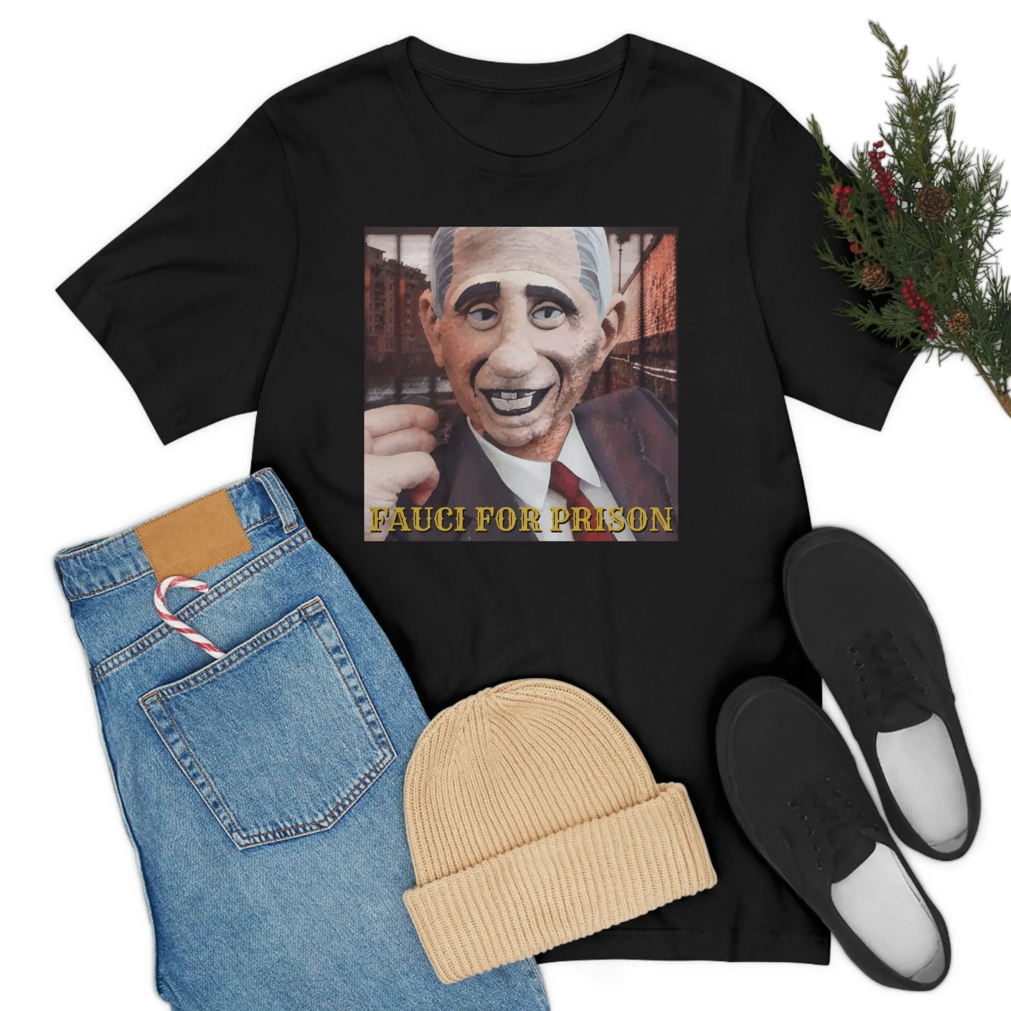 Fauci for Prison Short Sleeve Tee