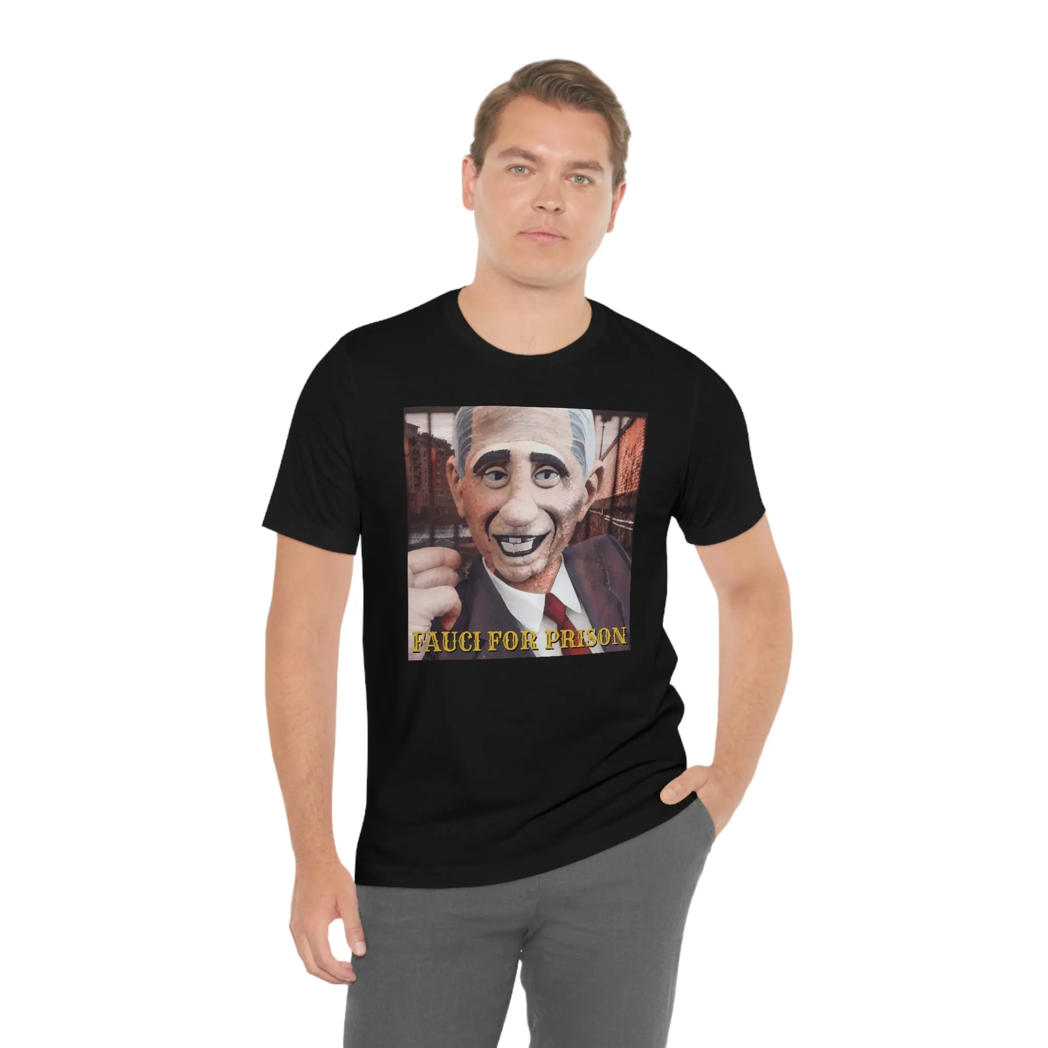 Fauci for Prison Short Sleeve Tee