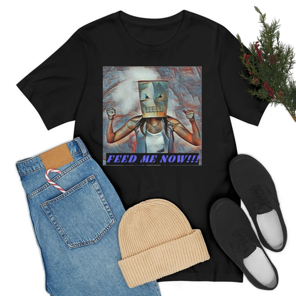 Feed Me Now!!! 5 Short Sleeve Tee