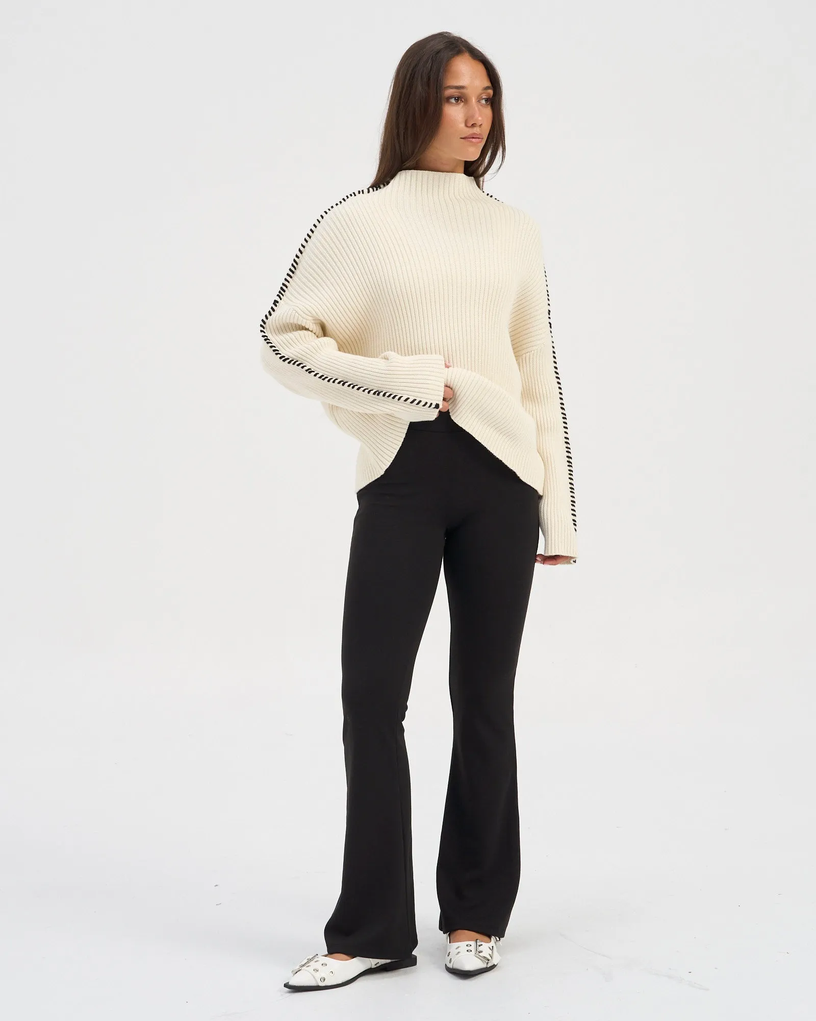Fever Stretch Flared Pants