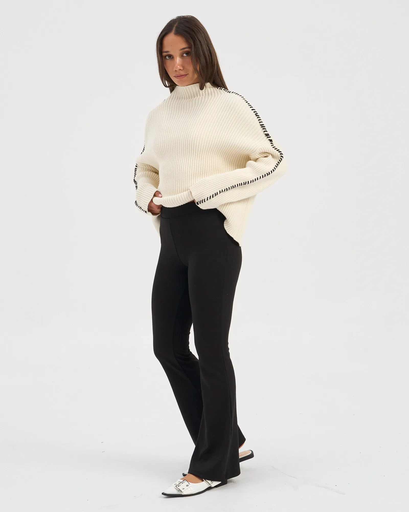 Fever Stretch Flared Pants