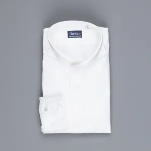 Finamore Gaeta shirt Sergio collar brushed oxford white