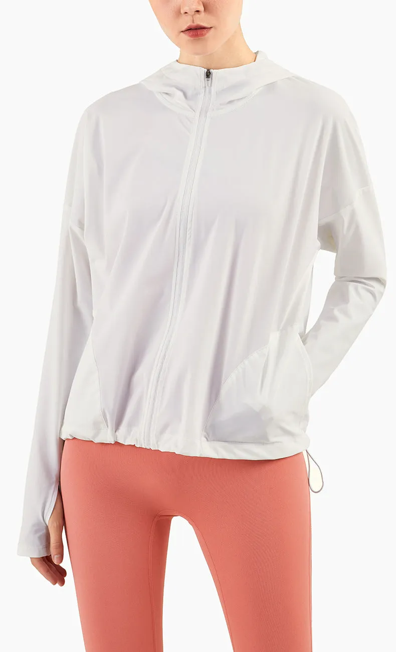 Fitness and Hiking Full Zipper Active Leisure Yoga women active jacket
