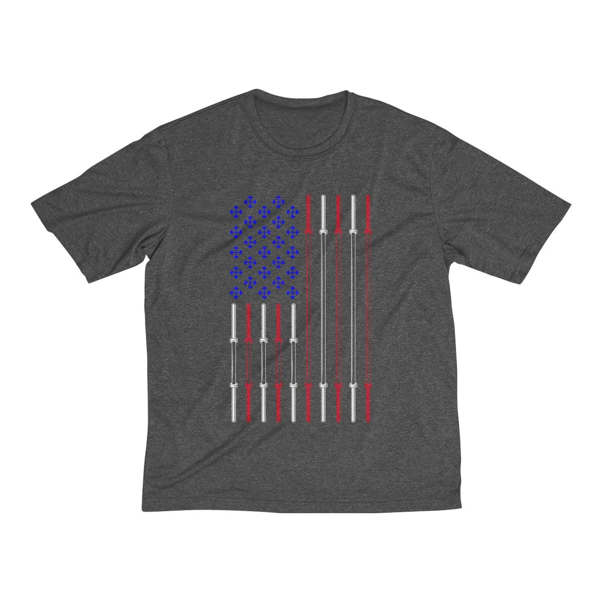 Fitness Flag | Men's Heather Dri-Fit Tee