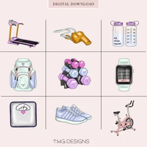 Fitness - To Do Planner Icons