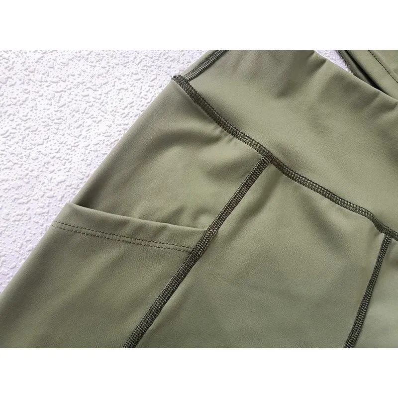 Fitness Wear 2peice Suits High Waist Legging Set