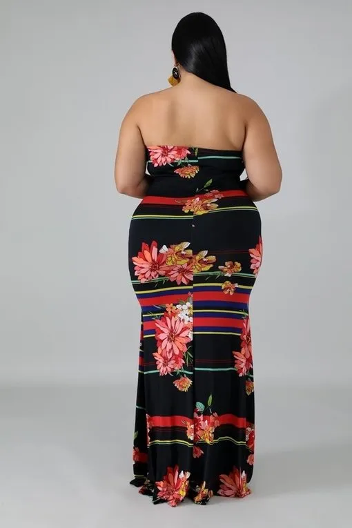 Flower Bomb Curvy Dress