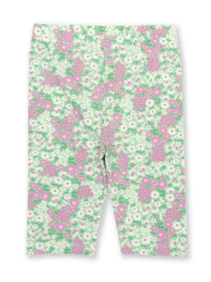 Flower patch pedal pushers