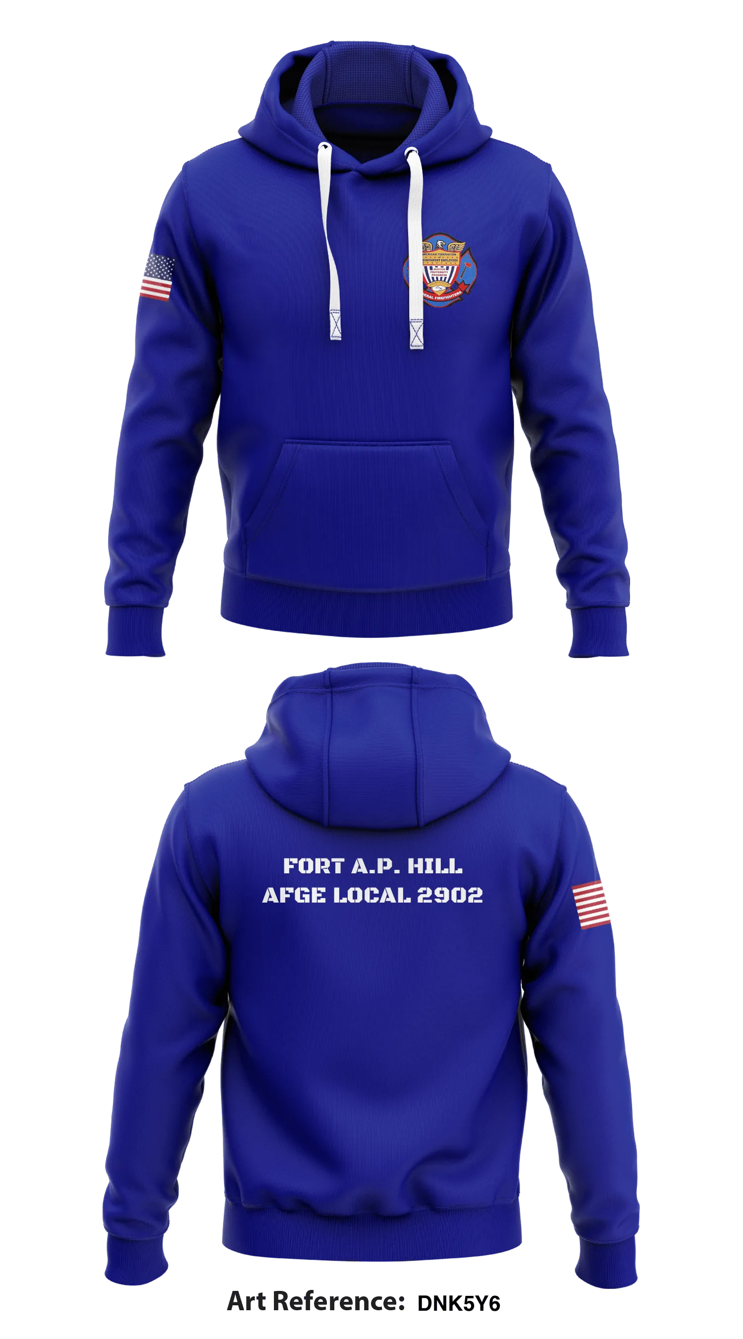 Fort A.P. Hill AFGE LOCAL 292 Store 1  Core Men's Hooded Performance Sweatshirt - dnK5y6