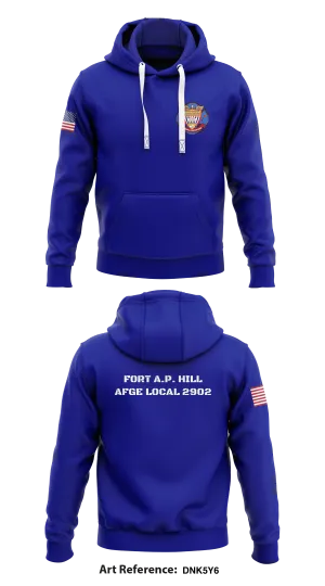 Fort A.P. Hill AFGE LOCAL 292 Store 1  Core Men's Hooded Performance Sweatshirt - dnK5y6