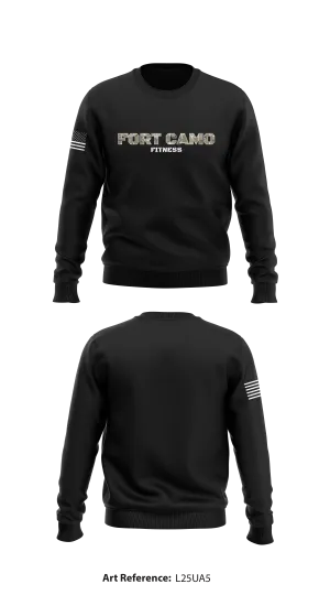 Fort Camo Fitness Store 1 Core Men's Crewneck Performance Sweatshirt - L25Ua5