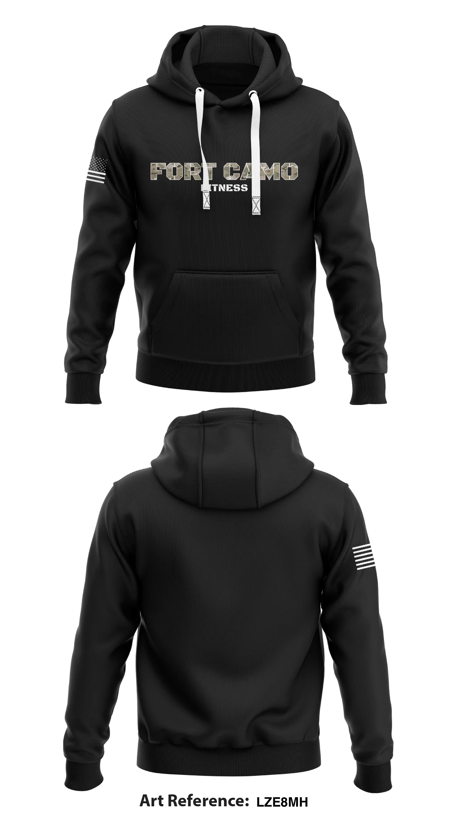 Fort Camo Fitness Store 1  Core Men's Hooded Performance Sweatshirt - LZE8mH