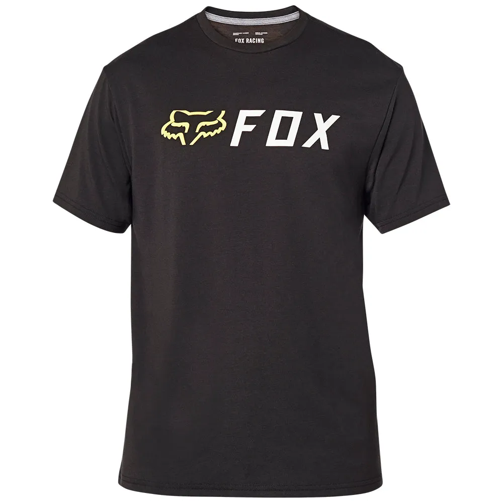 FOX APEX SS TECH TEE [BLACK]