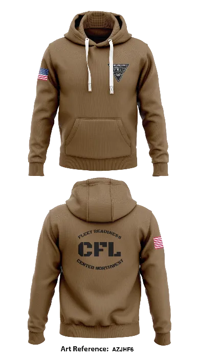 FRCNW Core Men's Hooded Performance Sweatshirt - AzJhf6