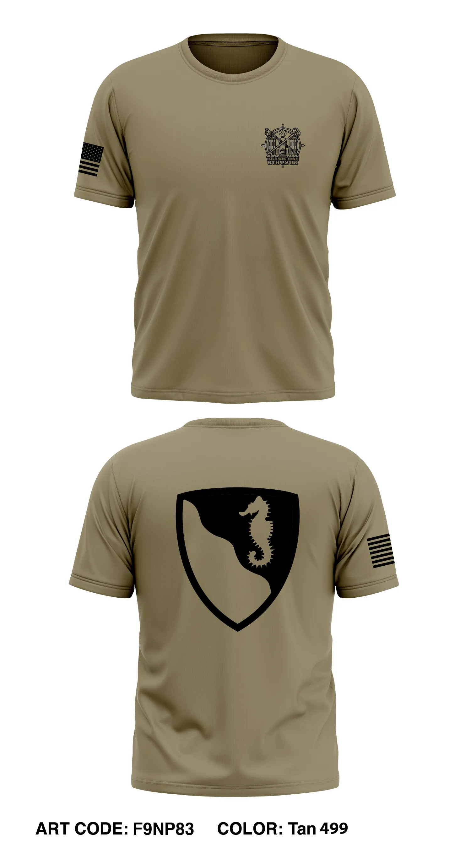 FSC, 5th Engineer Battalion Core Men's SS Performance Tee - F9NP83