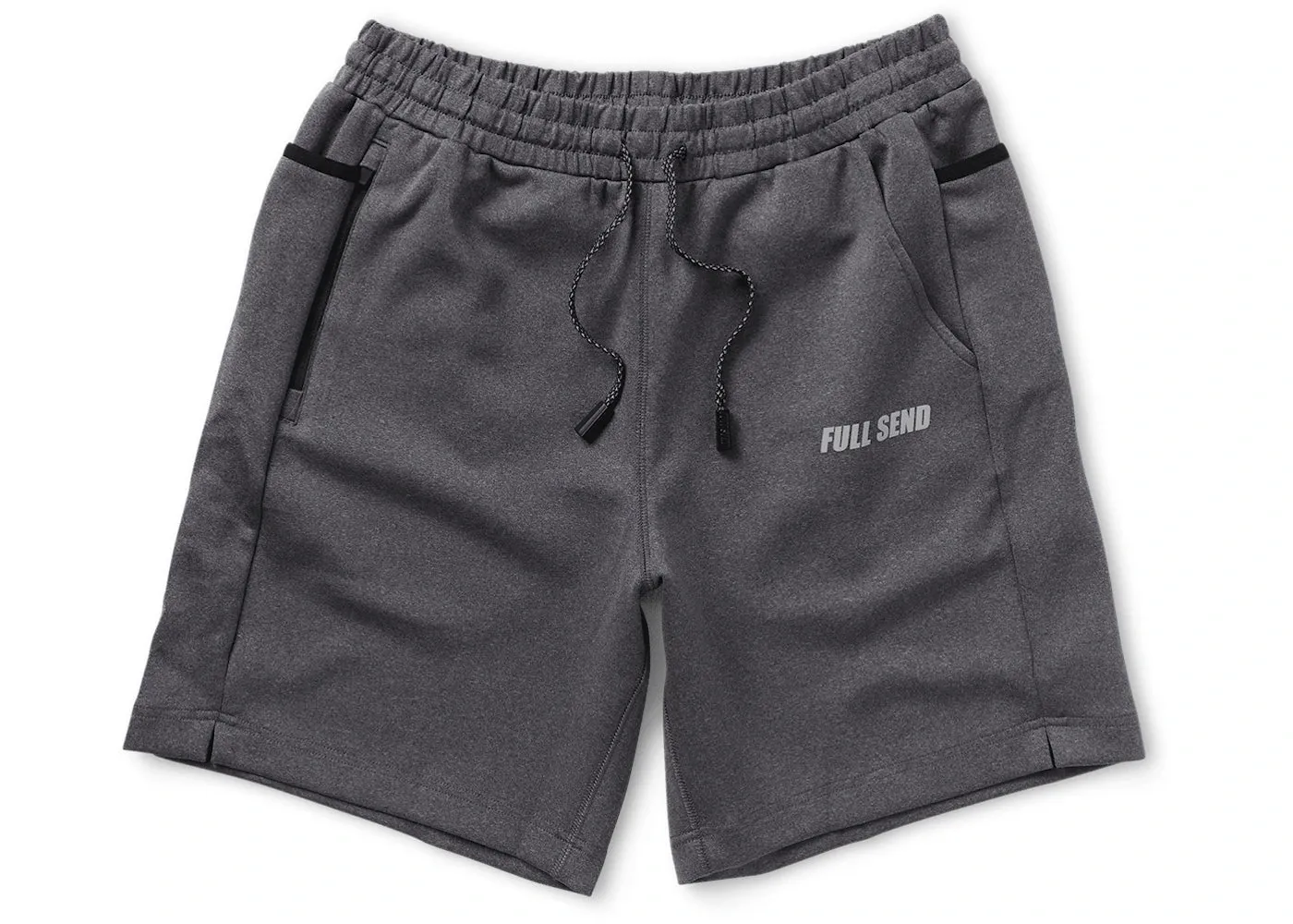 Full Send Fitness Performance Shorts Grey