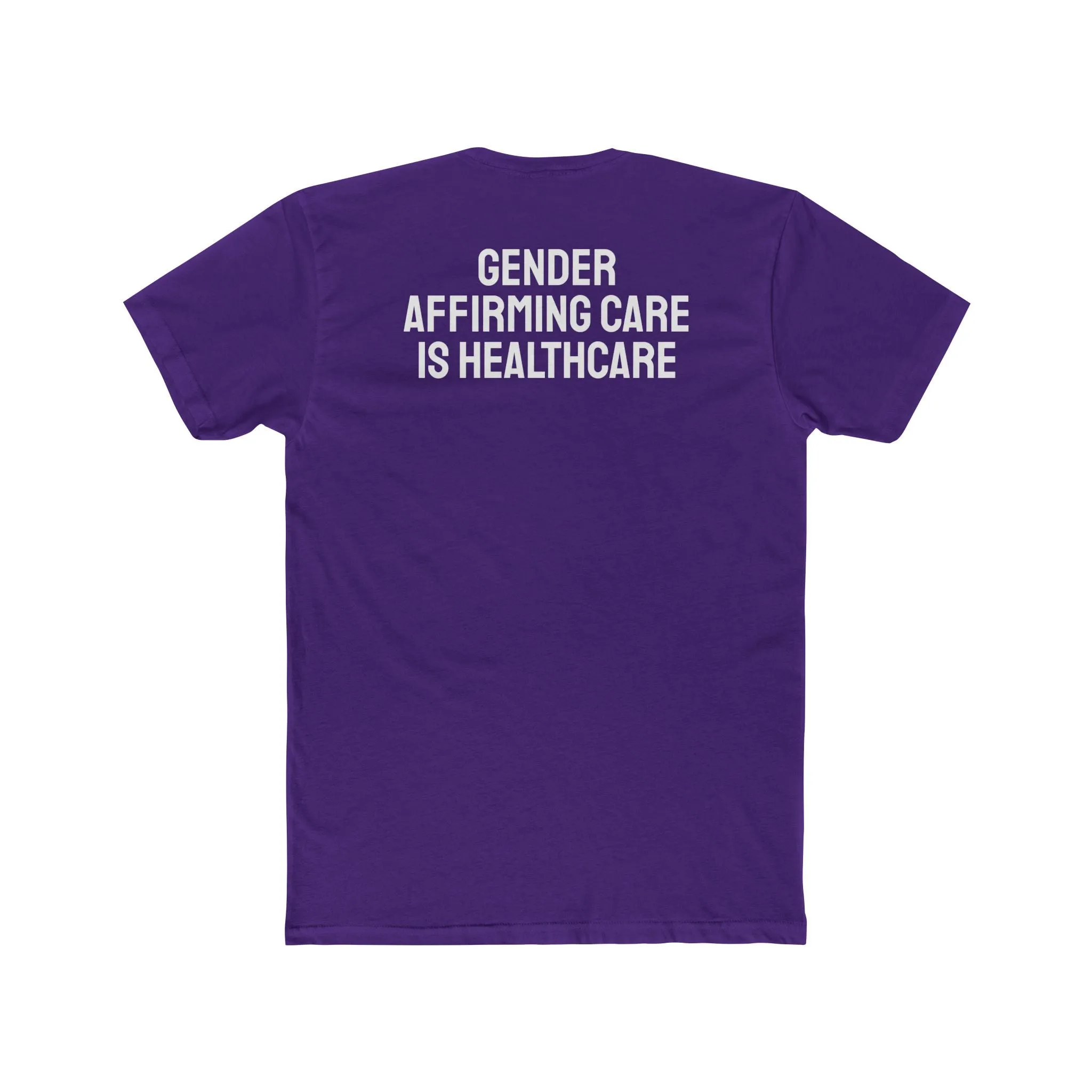Gender Affirming Care Is Healthcare - Unisex Cotton Crew Tee