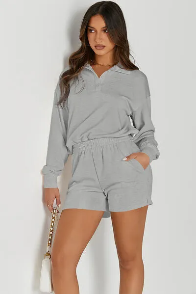 Get Active 2pc Set- 5 Colors (Blue, Pastel Blue, Cloudy Grey, Cream, Black)