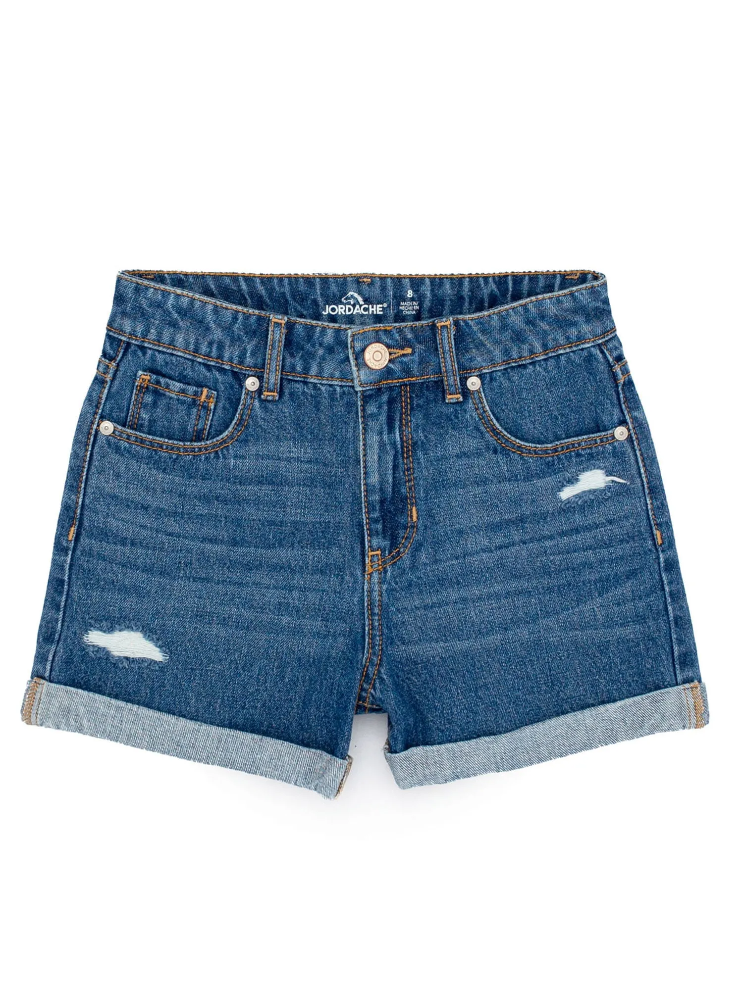 Girls High Rise Mom Short