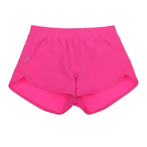 Girls Hot Pink Recycled Fibre Shorts with Internal Brief