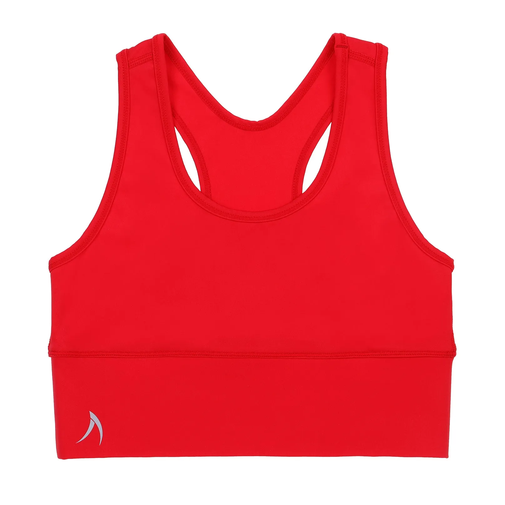 Girls Red Crop Top