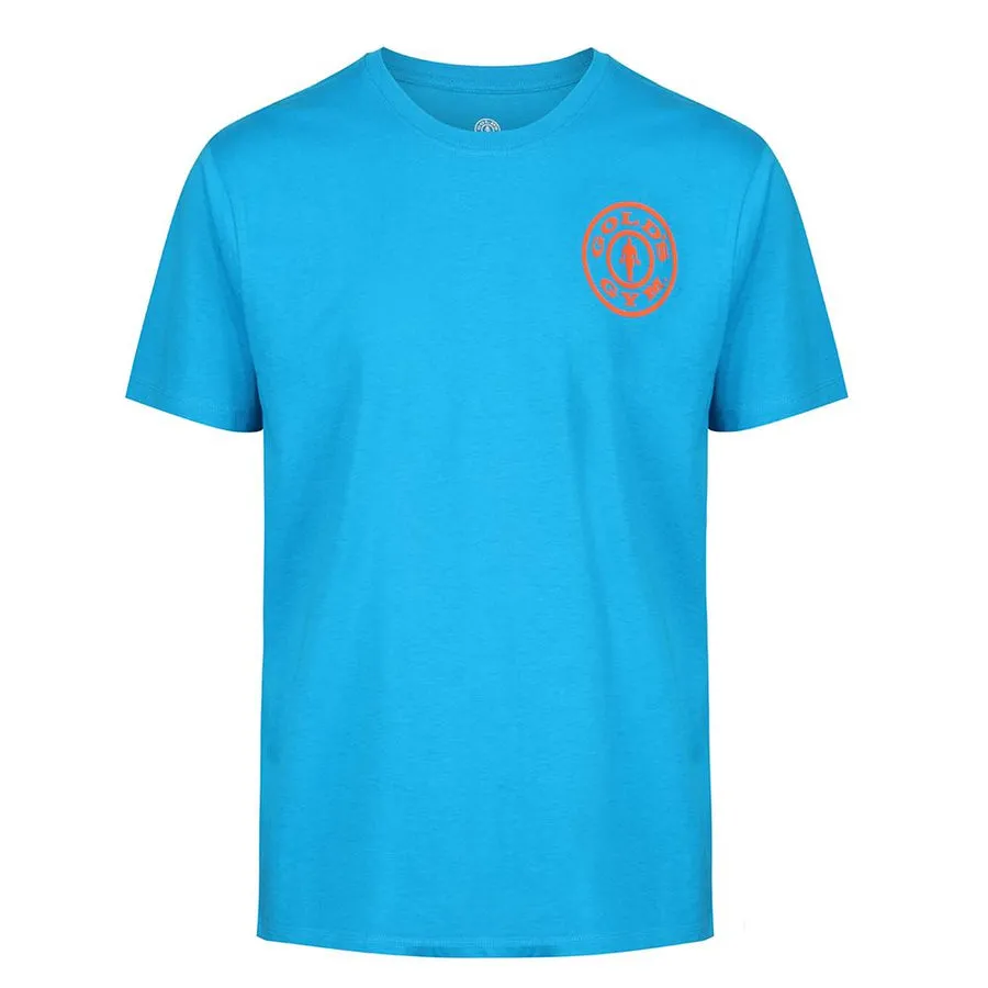 Golds Gym Basic T-Shirt - Turquoise/Orange