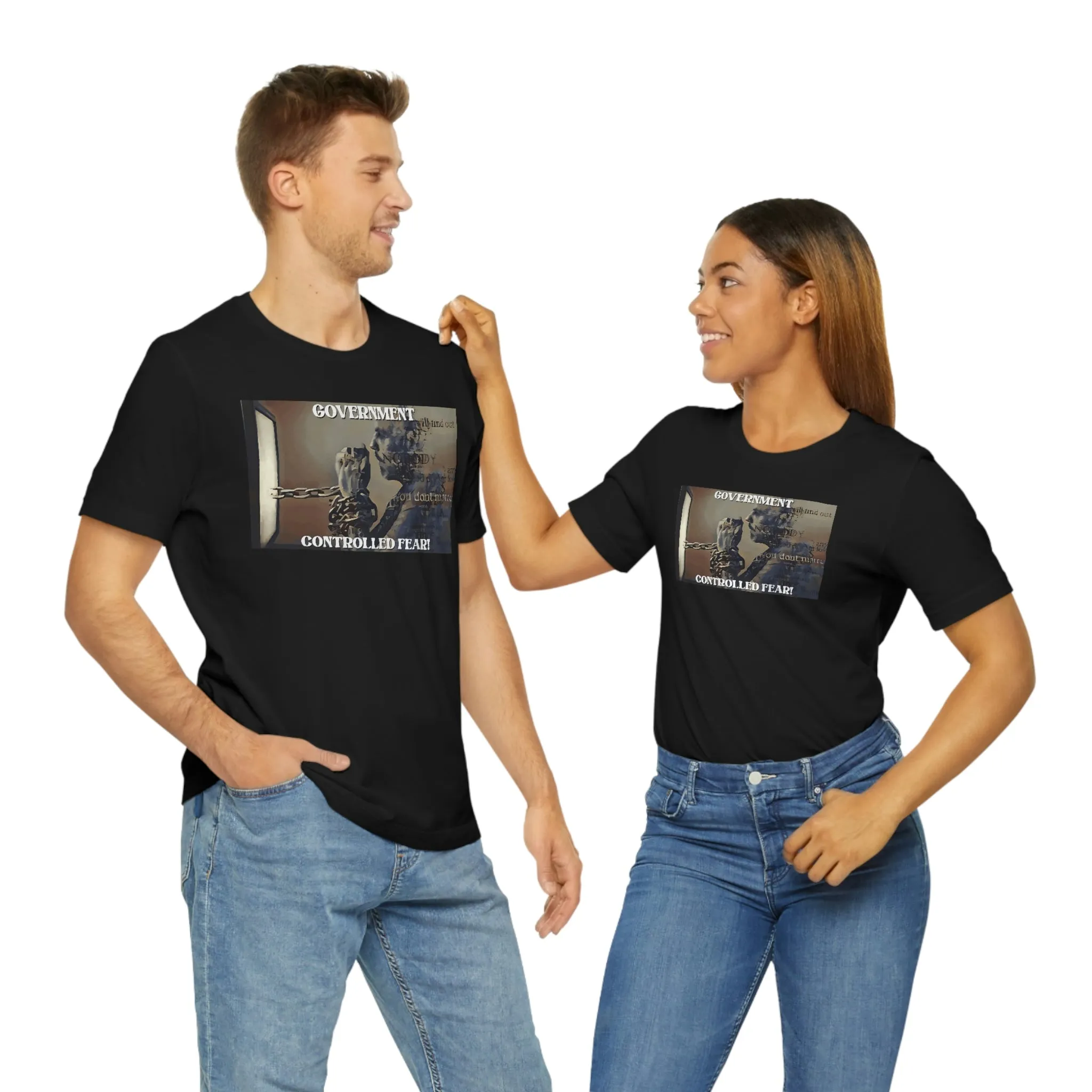 Government Controlled Fear! Short Sleeve Tee