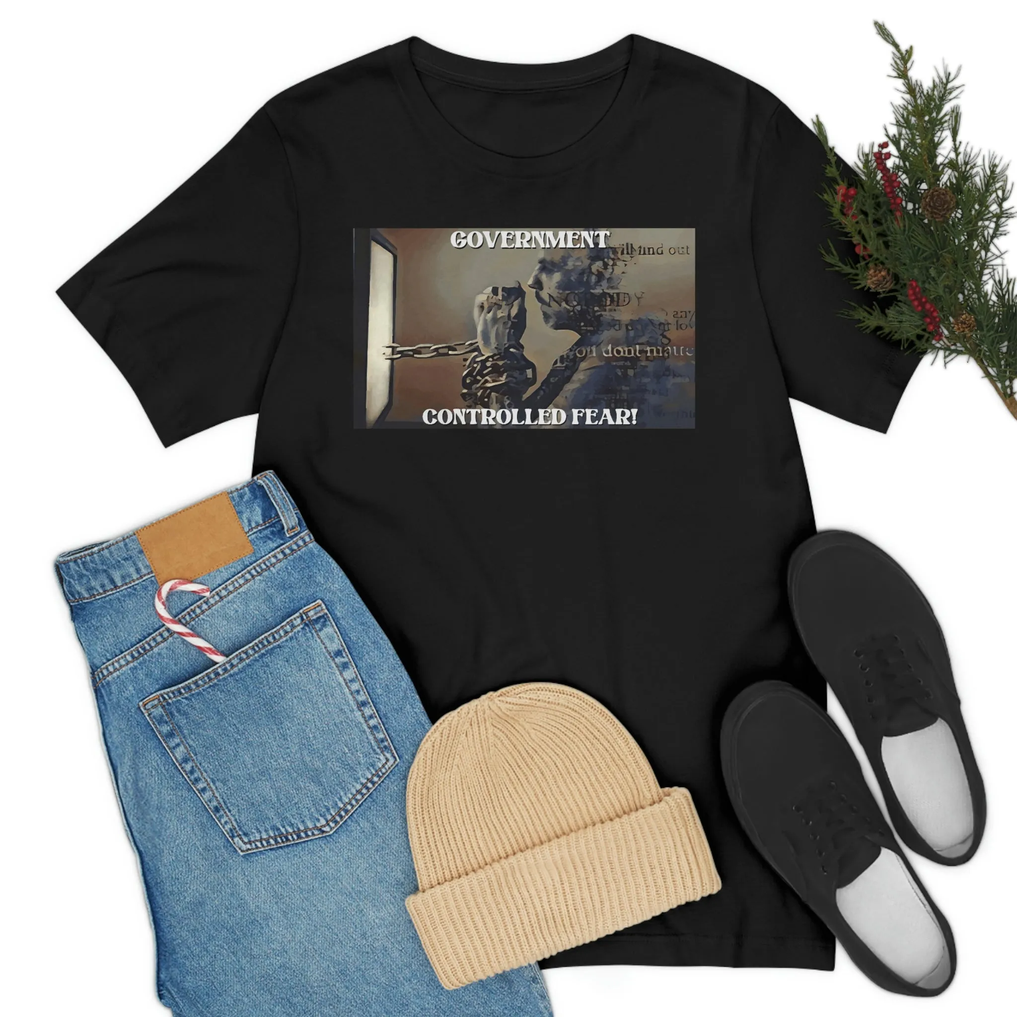 Government Controlled Fear! Short Sleeve Tee