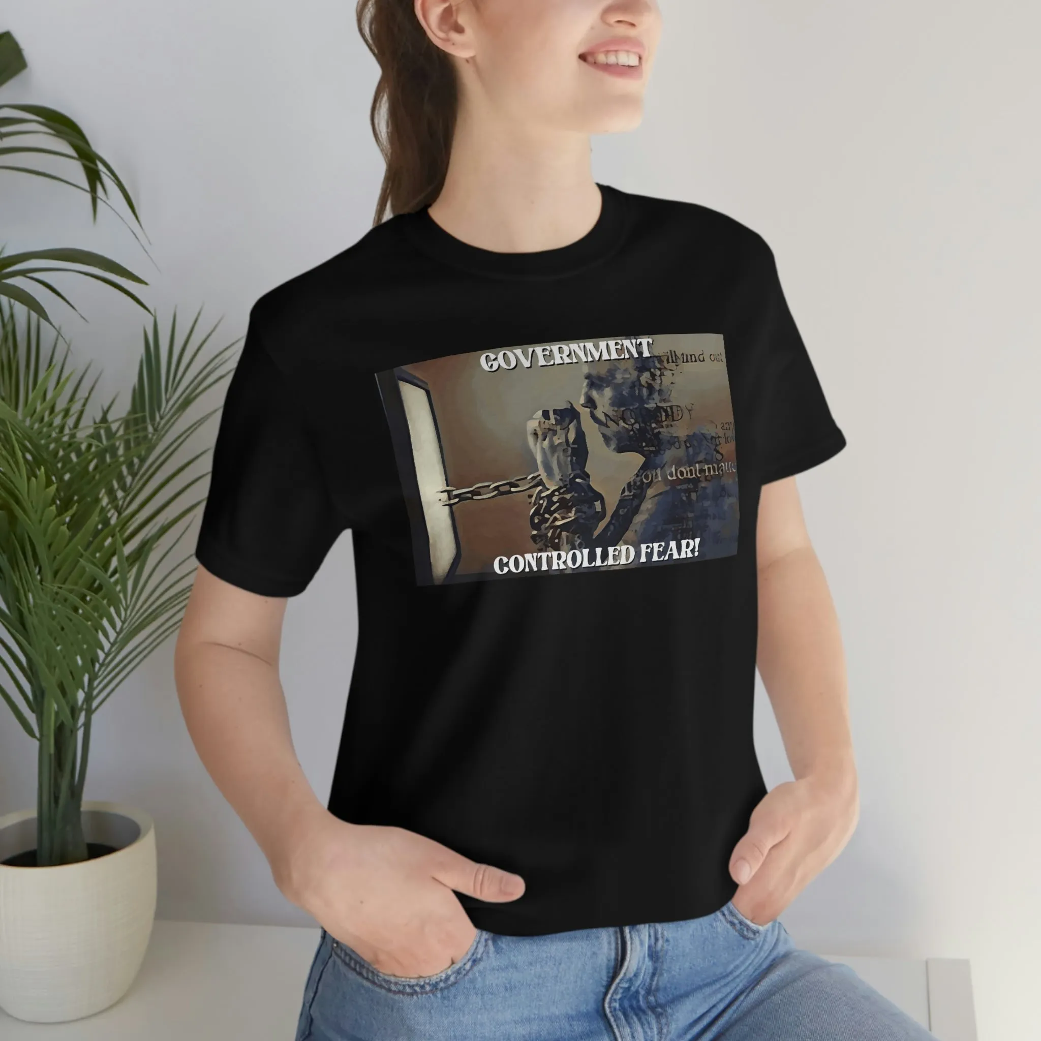 Government Controlled Fear! Short Sleeve Tee