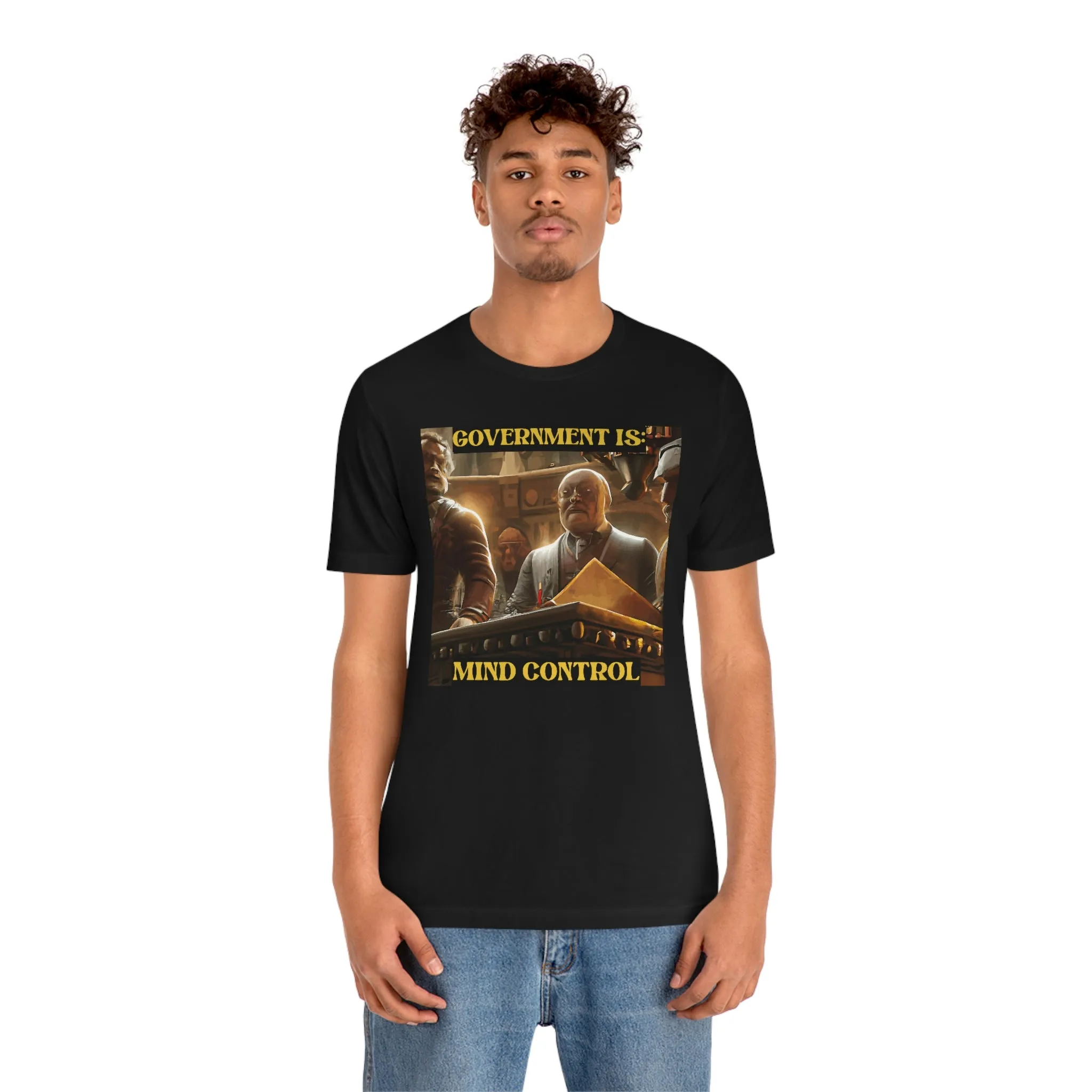 Government Is: Mind Control Short Sleeve Tee