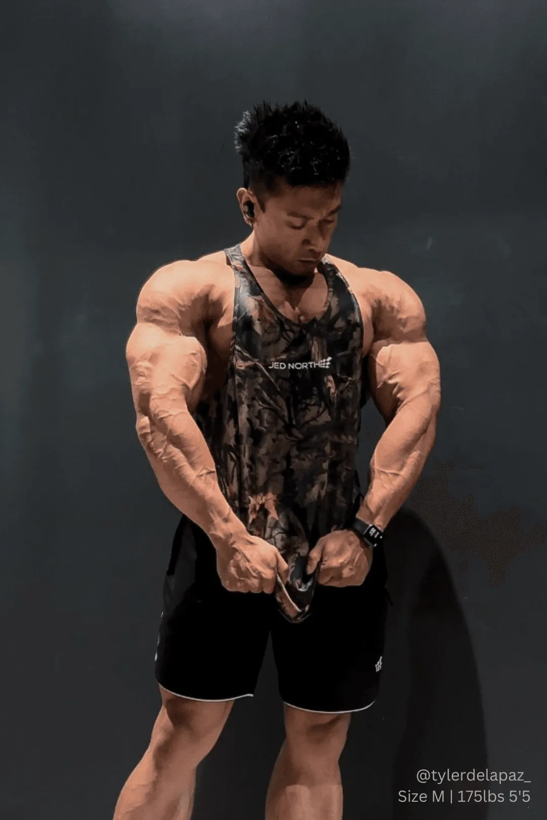 Graphic Muscle Stringer - Cajun Camo