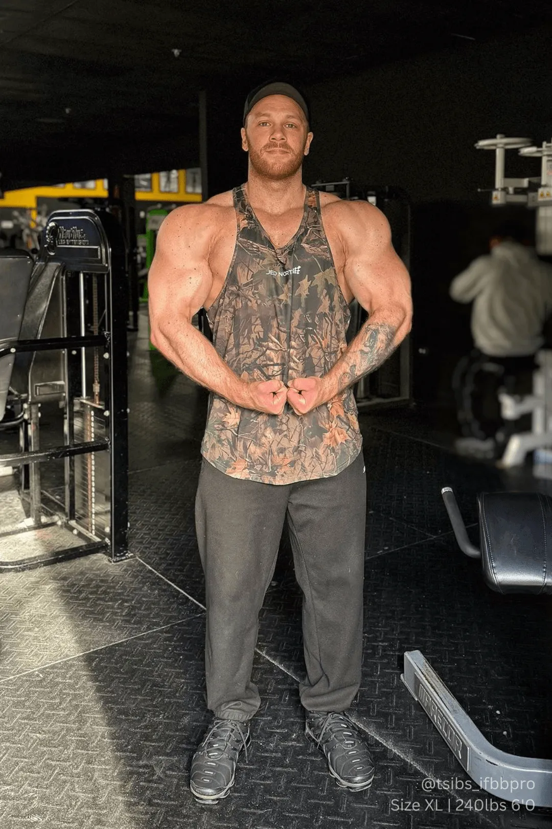 Graphic Muscle Stringer - Cajun Camo