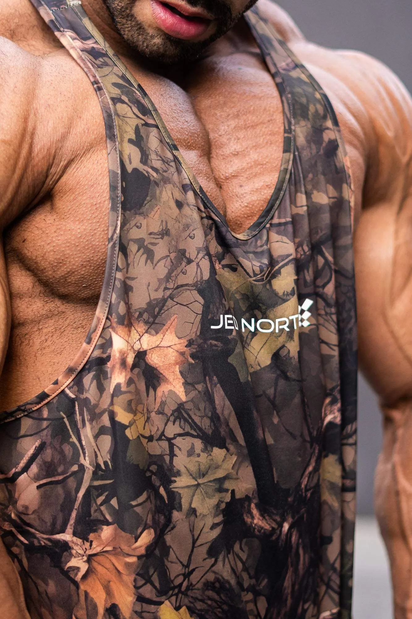 Graphic Muscle Stringer - Cajun Camo