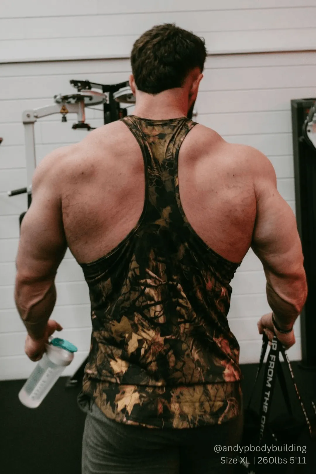 Graphic Muscle Stringer - Cajun Camo
