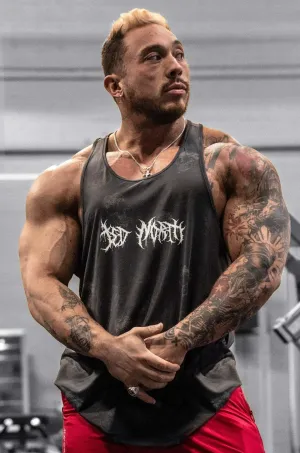 Graphic Muscle Stringer - Skulls & Roses