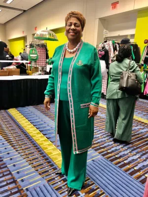 Green Knit Pants