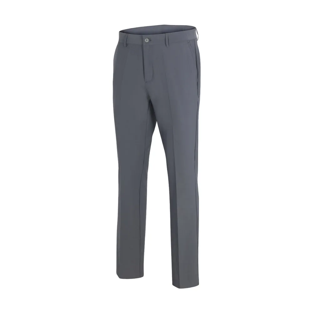 Greg Norman Men's 4-Way Stretch Tech Trouser - Steel